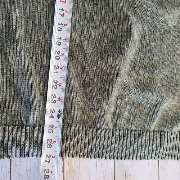 Lyle & Scott Scotland Sweater Jumper Combed Cotton Green Crew Neck L Forestcore - Picture 8 of 10